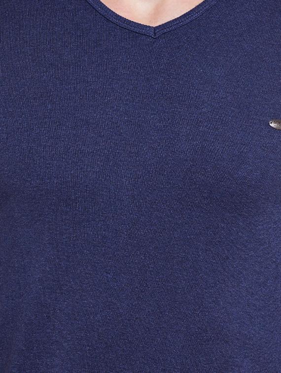 blue cotton t-shirt - 13834974 - Standard Image - 3
