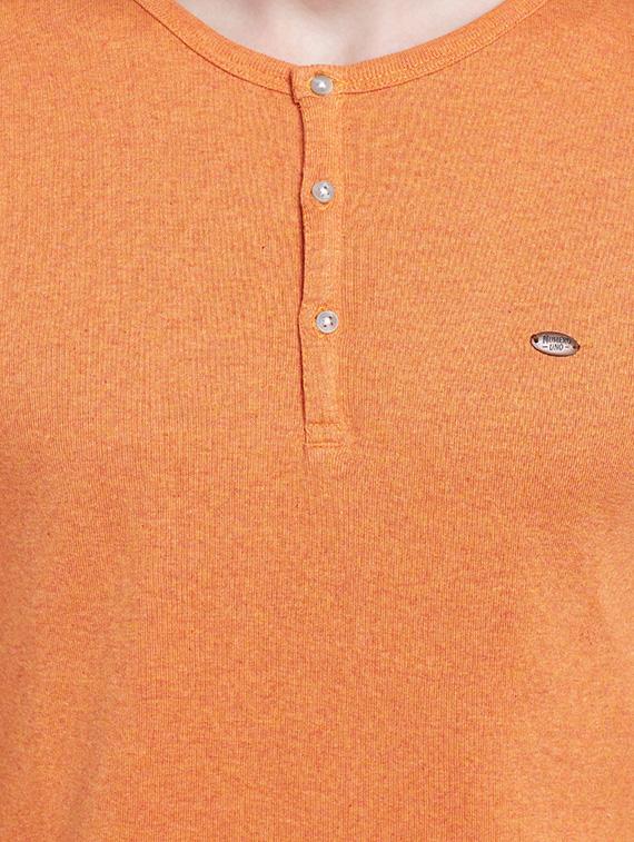 orange cotton t-shirt - 13834978 - Standard Image - 3