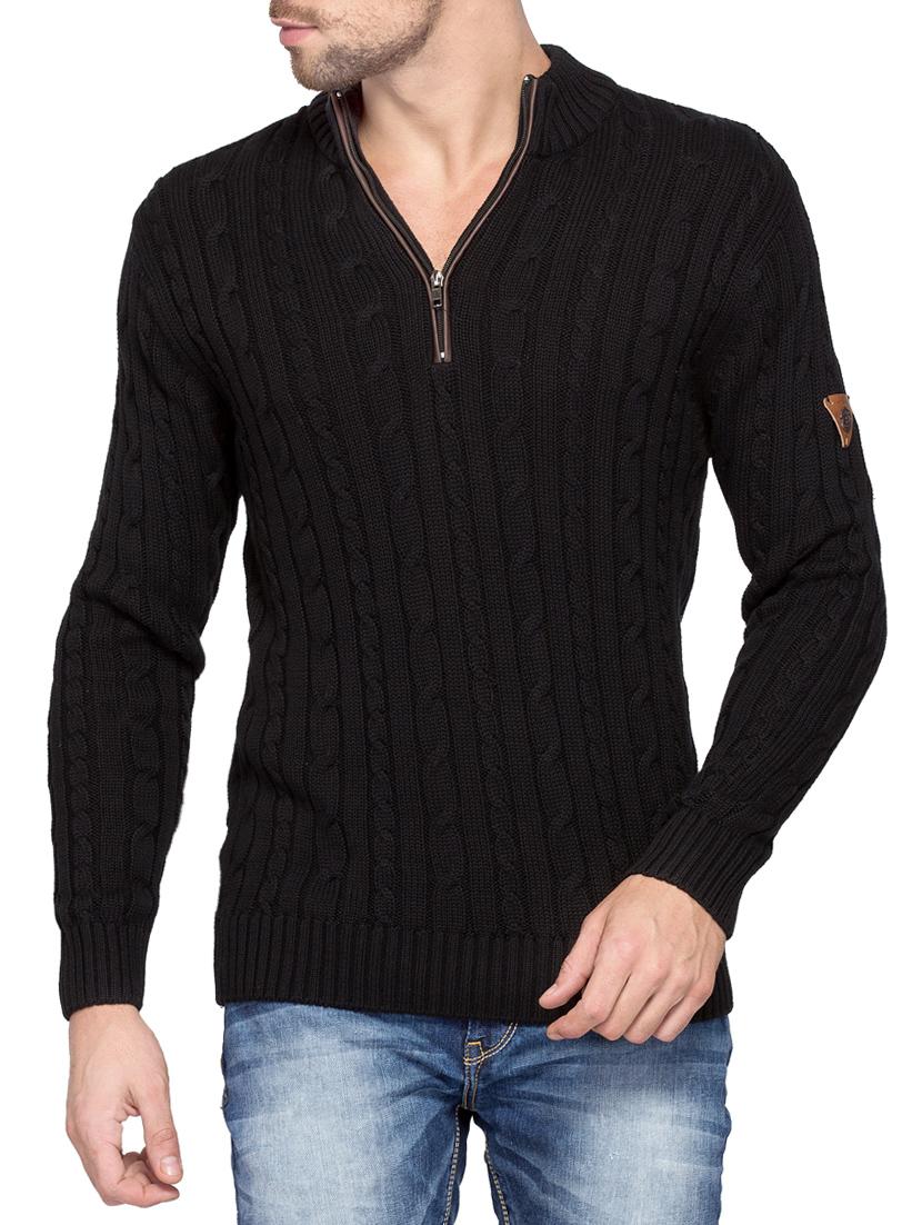 solid black cotton pullover - 13835017 -  Zoom Image - 0