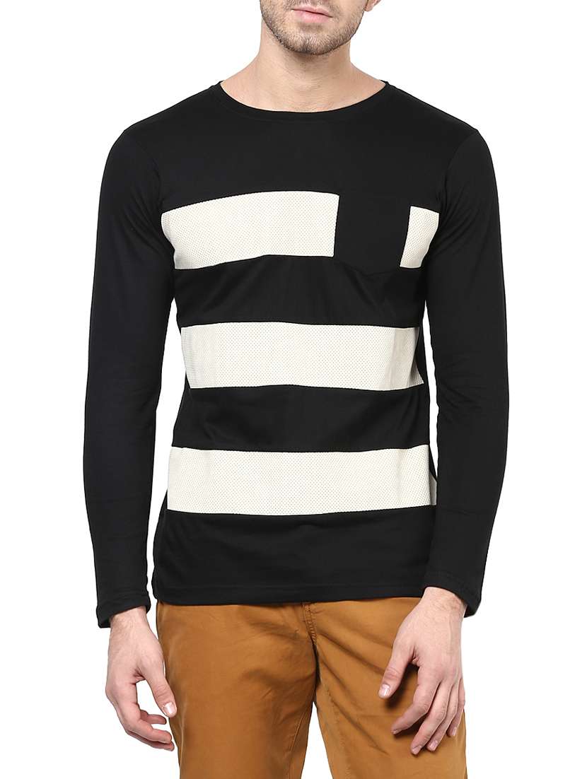 monochrome  cotton t-shirt