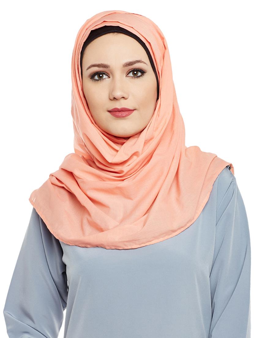 momin libas peach cotton scarf - 13847562 - Zoom Image - 0