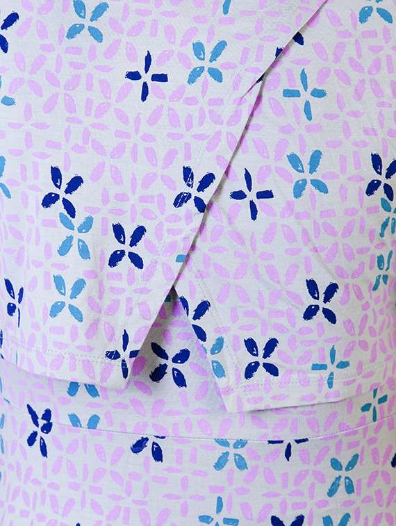 multi colored viscose maternity wear - 13853781 - Standard Image - 5