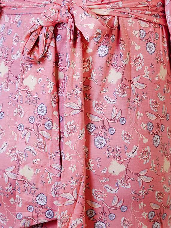 pink viscose maternity wear - 13853783 - Standard Image - 5