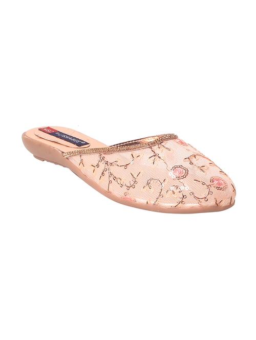 beige slip on jutis - 13855157 - Standard Image - 0