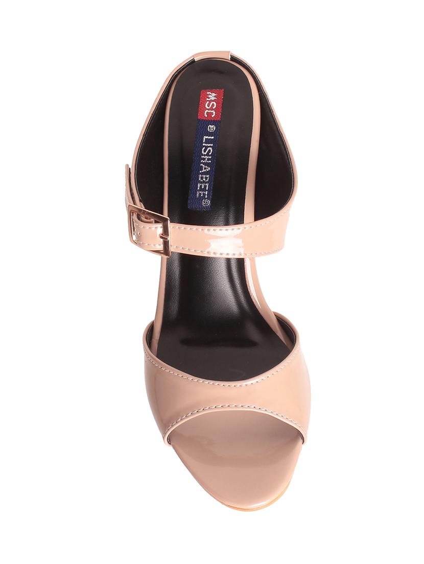 beige slip on sandal - 13855208 - Standard Image - 3