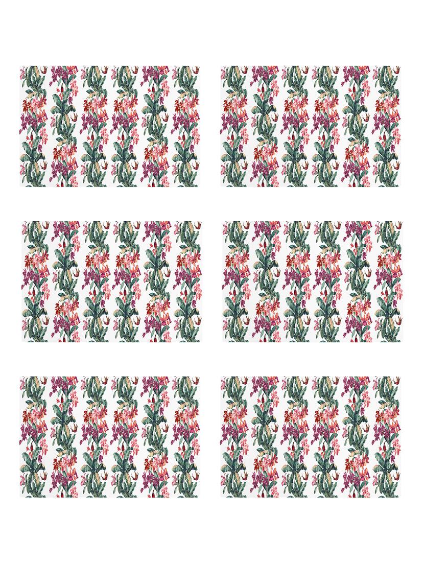 ambbi collections printed polyester set of 6 placemats - 13873535 - Zoom Image - 0