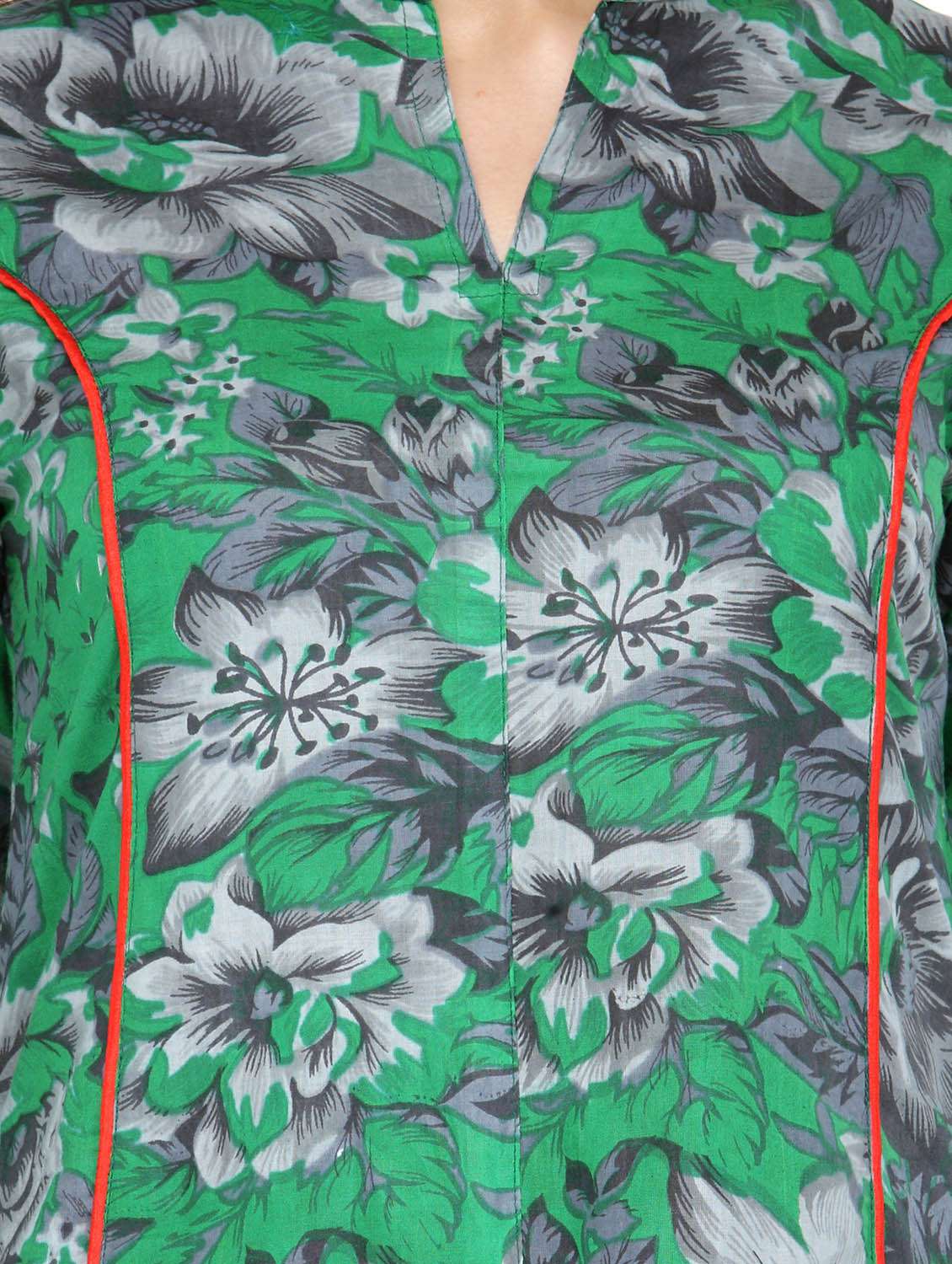 women's straight kurta - 13876808 -  Standard Image - 3