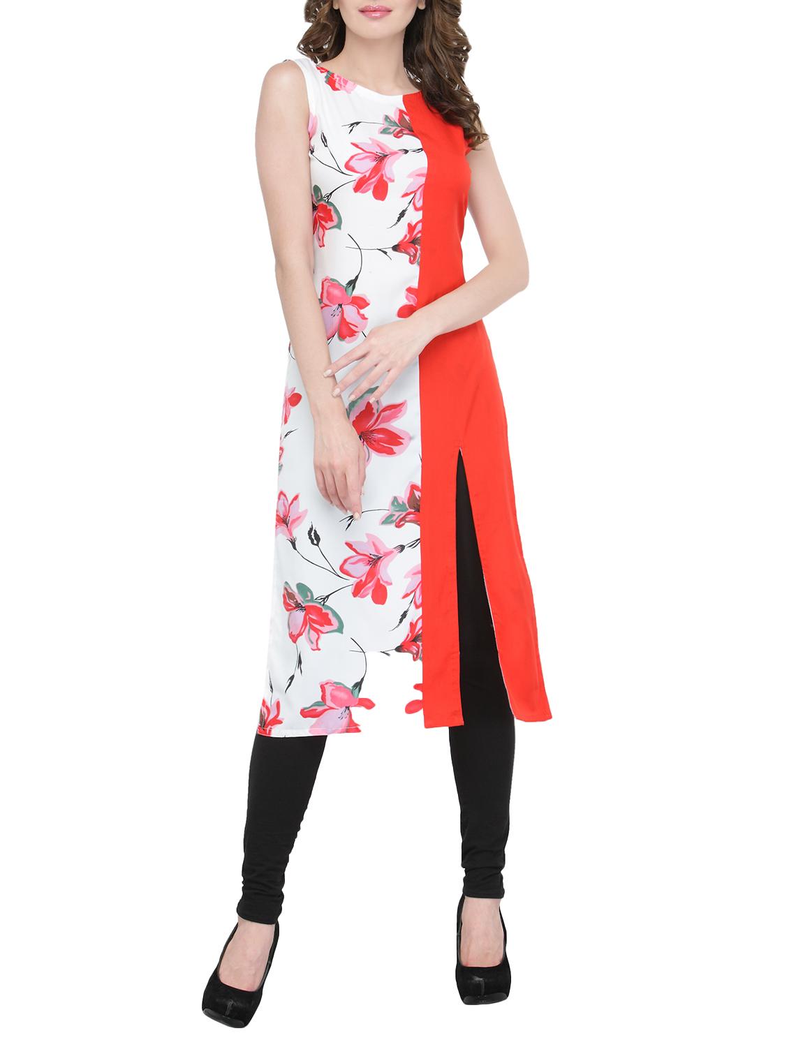 women's front slit kurta - 13876815 -  Zoom Image - 0