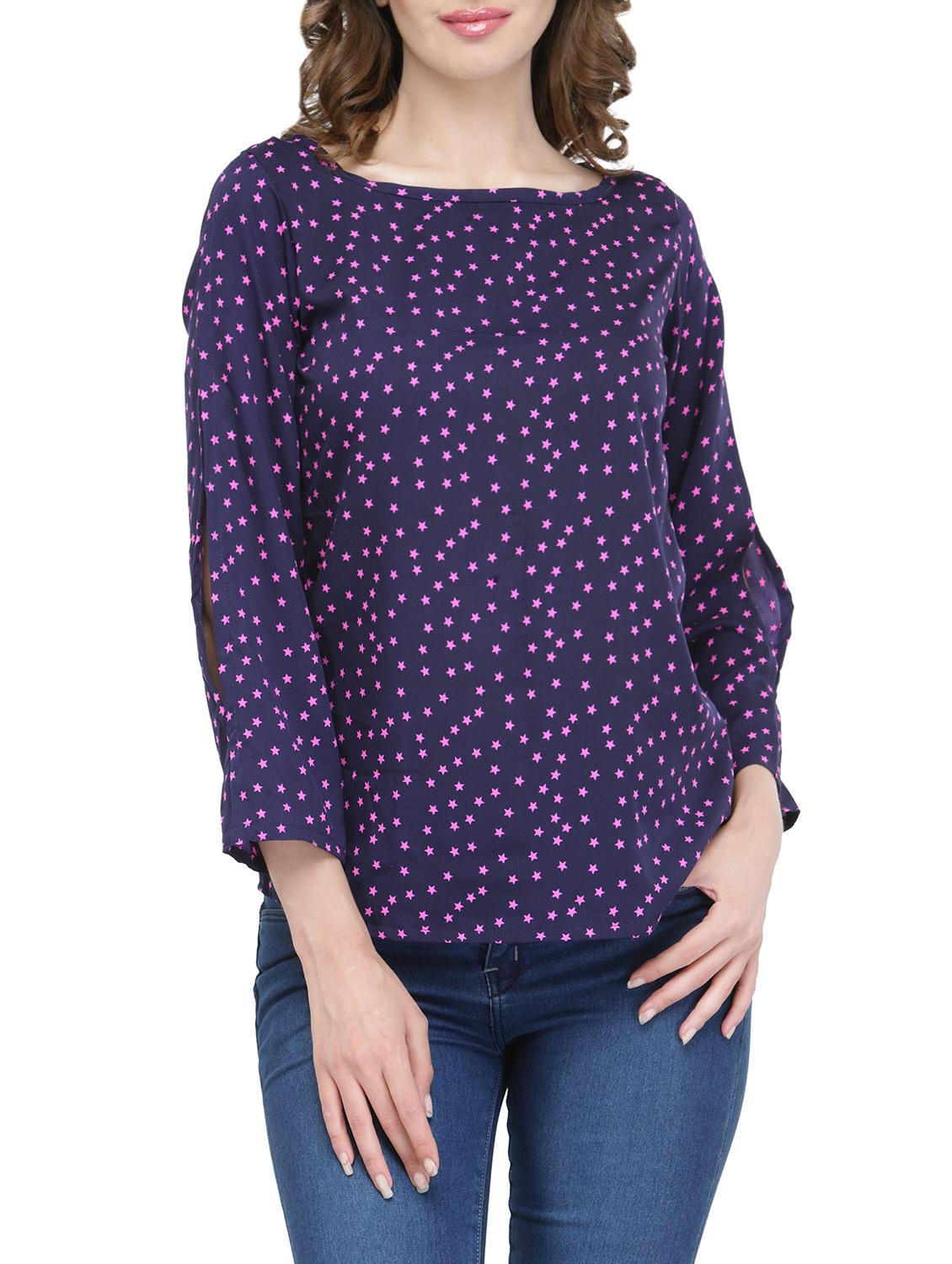 women's straight boat neck top - 13876921 - Zoom Image - 0