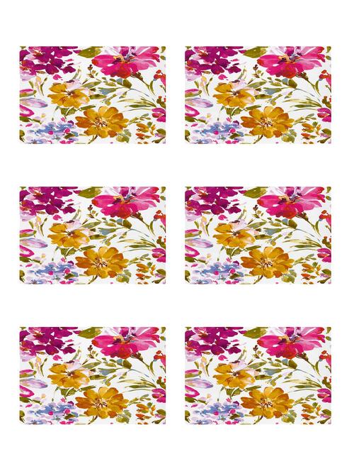 ambbi collections printed polyester placemat set of 6 pcs - 13879783 - Standard Image - 0