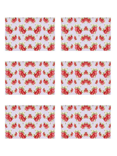 ambbi collections printed polyester placemat set of 6 pcs - 13879791 - Standard Image - 0