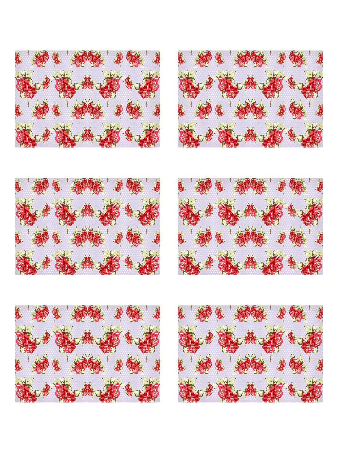 ambbi collections printed polyester placemat set of 6 pcs - 13879791 - Zoom Image - 0