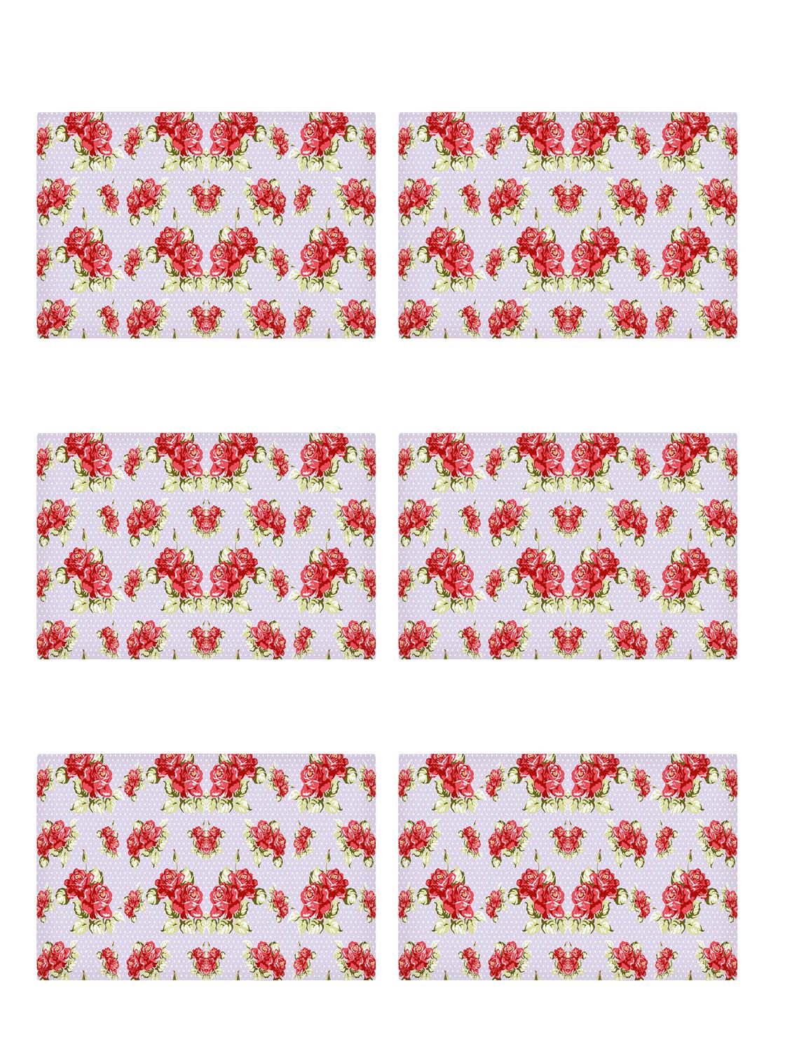 ambbi collections printed polyester placemat set of 6 pcs - 13879796 - Zoom Image - 0