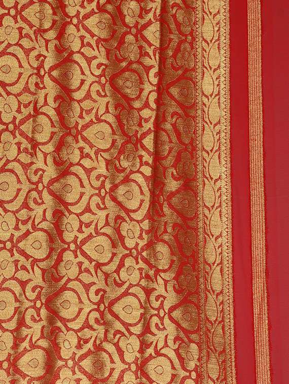 kanjivaram silk saree with blouse - 13885538 -  Standard Image - 3