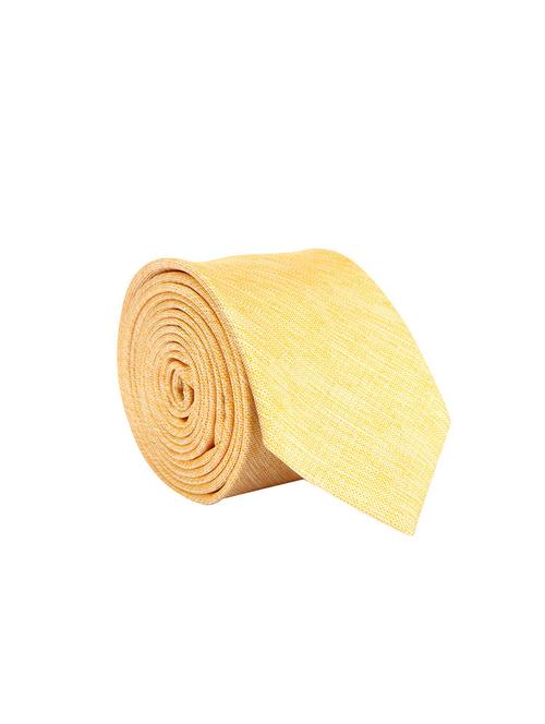 yellow blended tie - 13890792 - Standard Image - 0
