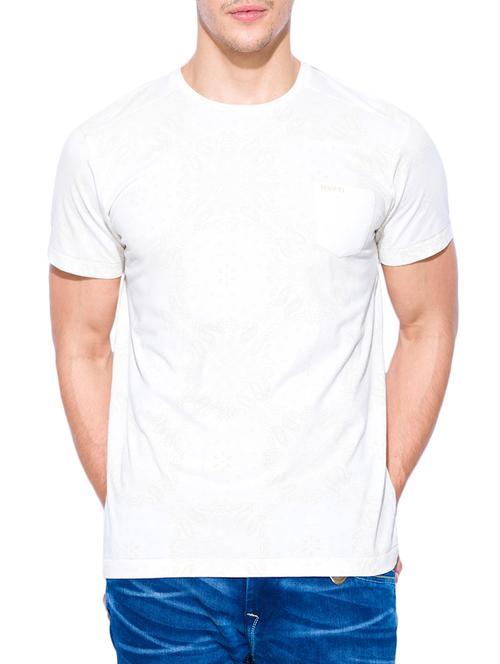 white cotton t-shirt - 13900793 - Standard Image - 0