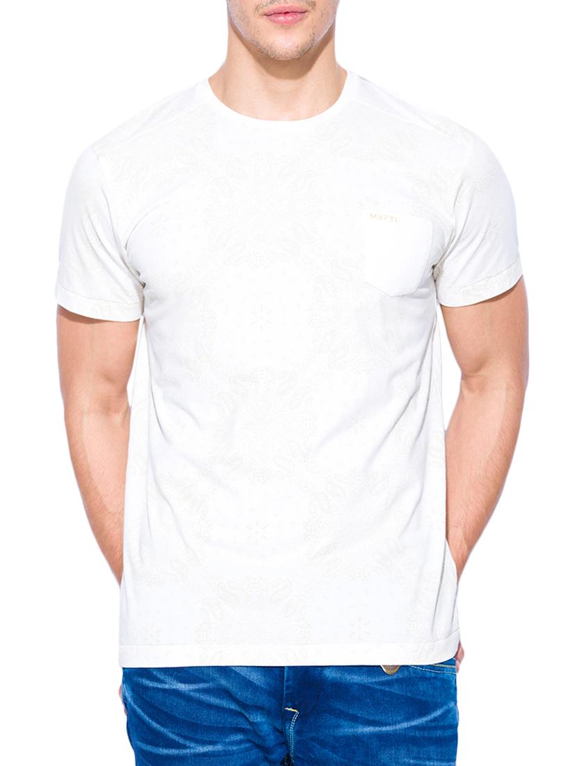 white cotton t-shirt - 13900793 - Zoom Image - 0