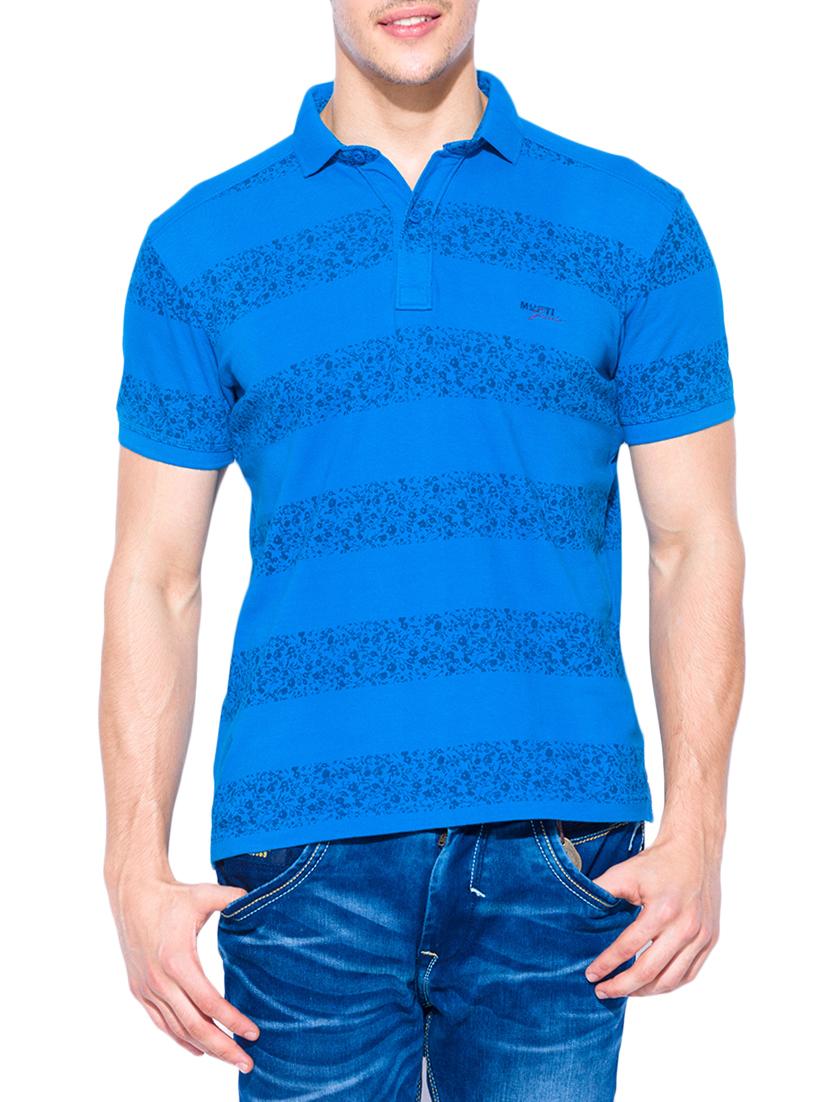 blue cotton t-shirt - 13900795 - Zoom Image - 0