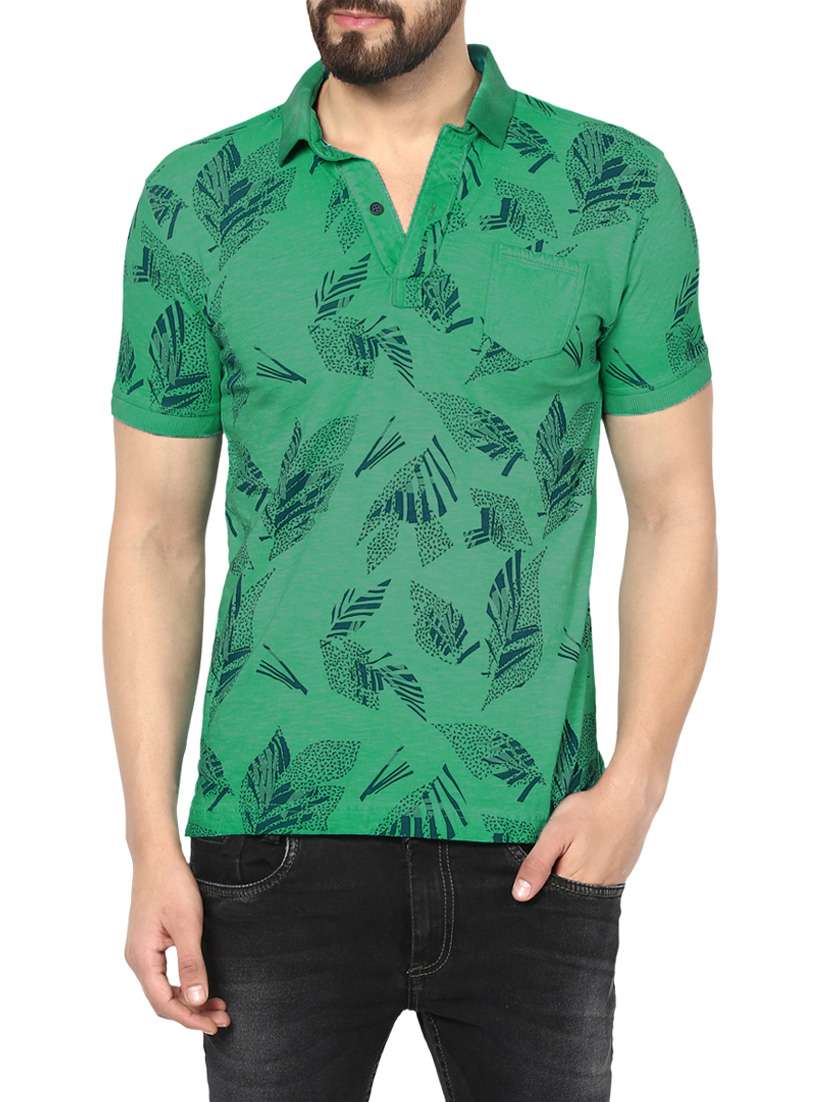 green cotton t-shirt - 13900800 - Zoom Image - 0