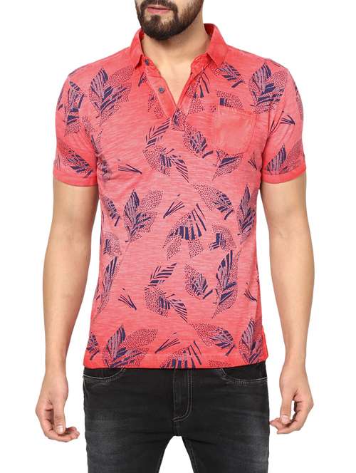 red cotton t-shirt - 13900801 - Standard Image - 0