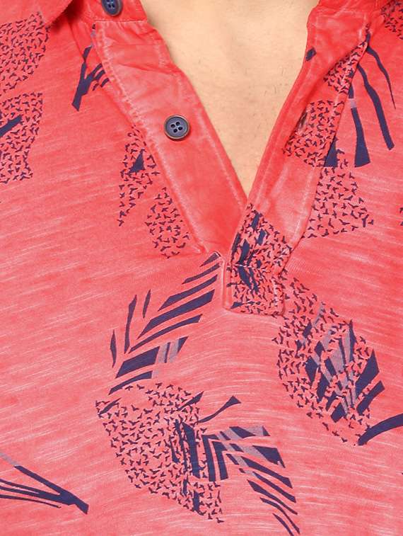 red cotton t-shirt - 13900801 - Standard Image - 3
