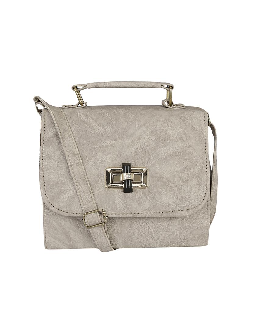 beige leatherette sling bag - 13916848 - Zoom Image - 0