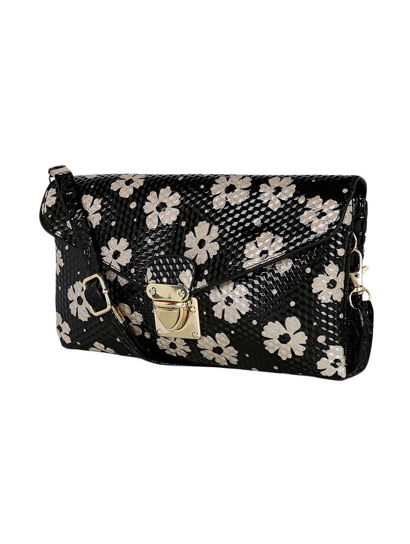 black leatherette purse - 13916865 - Standard Image - 5