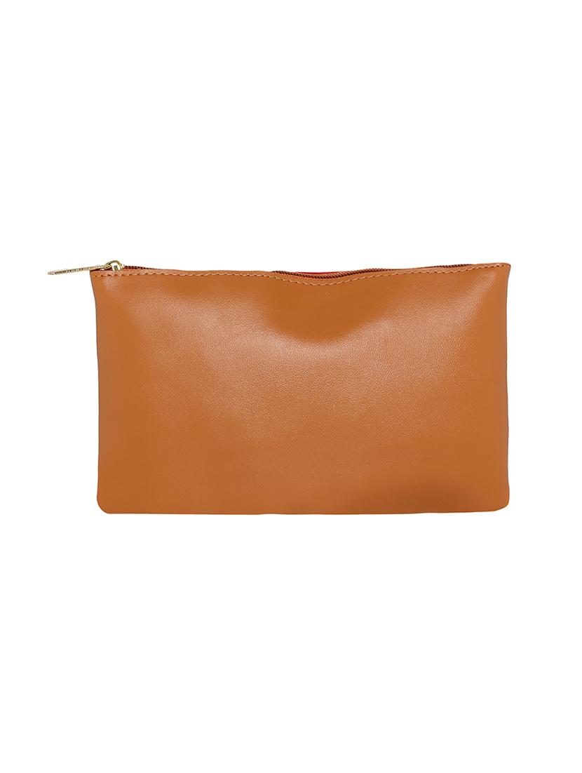 tan leatherette regular tote - 13916869 - Standard Image - 3