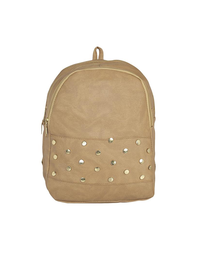 brown leatherette backpack - 13916966 - Zoom Image - 0
