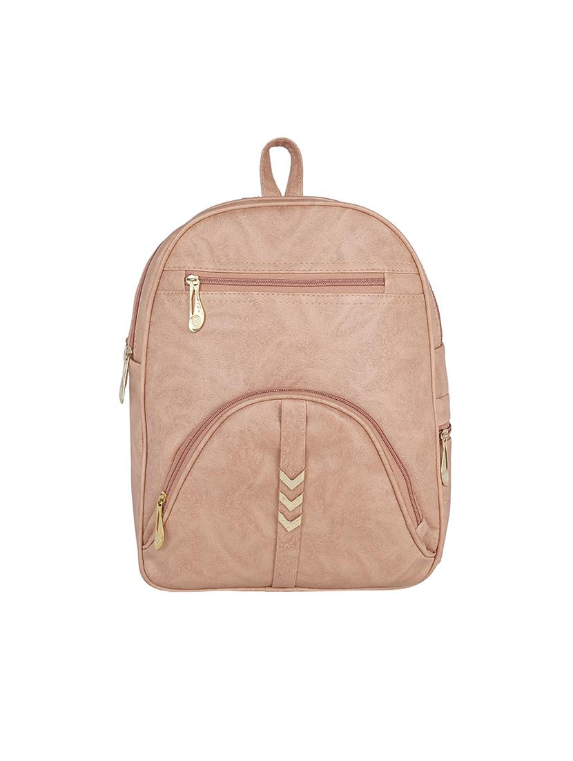 orange leatherette backpack - 13916969 - Zoom Image - 0