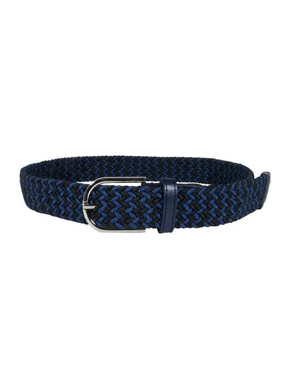 multi colored canvas belt