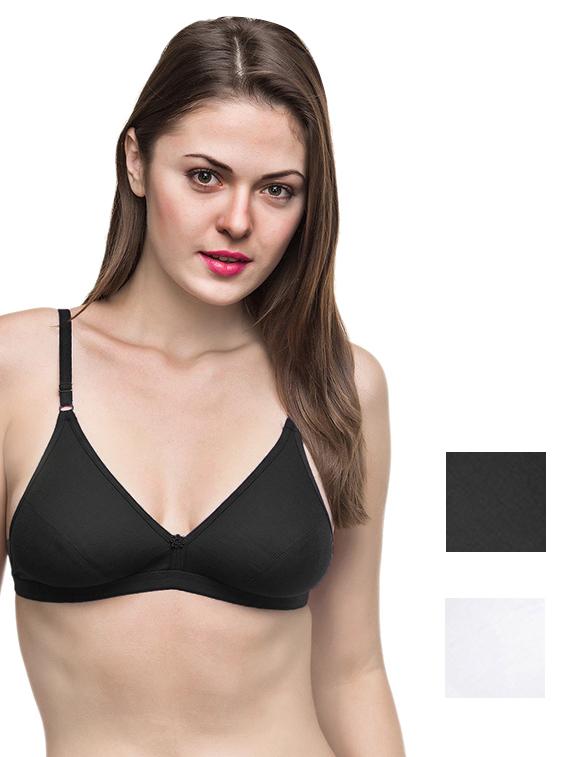 set of 3 floral patch bra - 13925433 - Zoom Image - 0