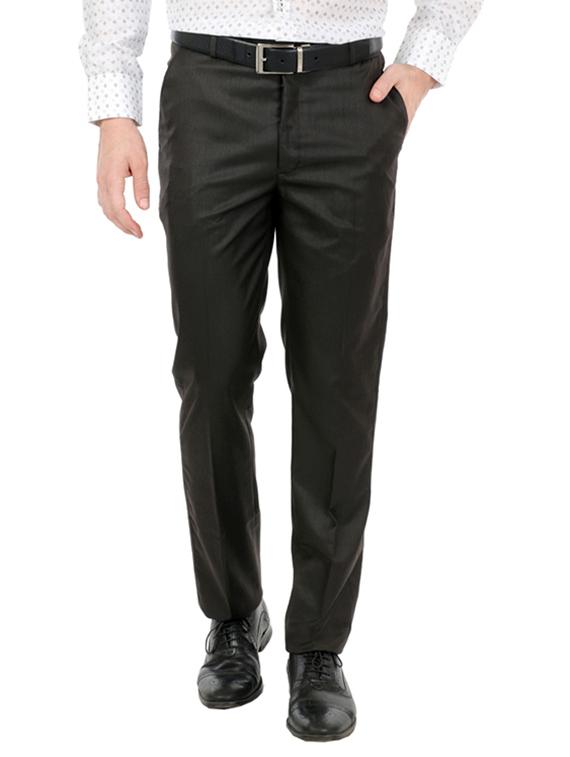 grey polyester blend formal trouser - 13931982 - Zoom Image - 0