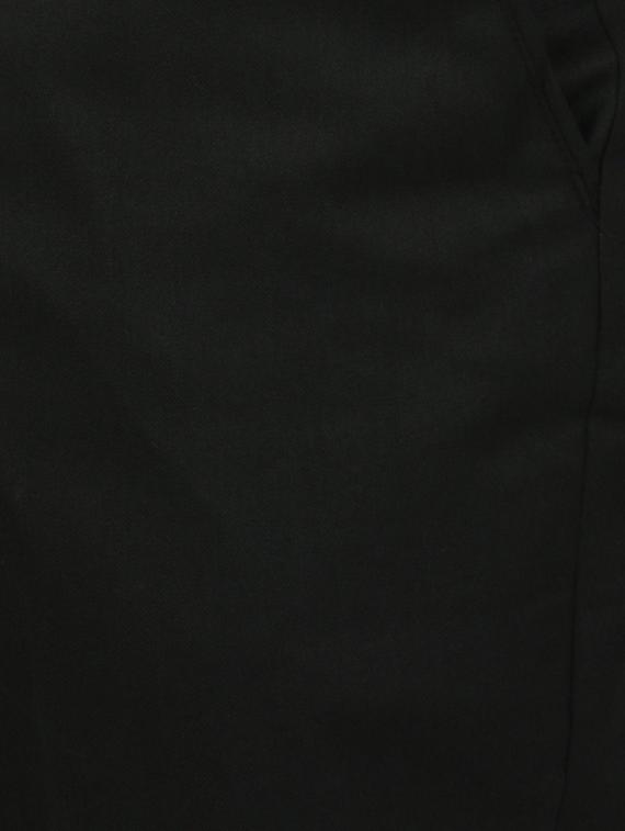 black polyester blend formal trouser - 13931983 - Standard Image - 3