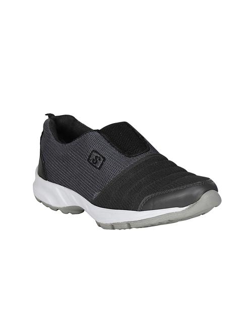 grey mesh slip on sport shoe - 13934168 -  Standard Image - 0