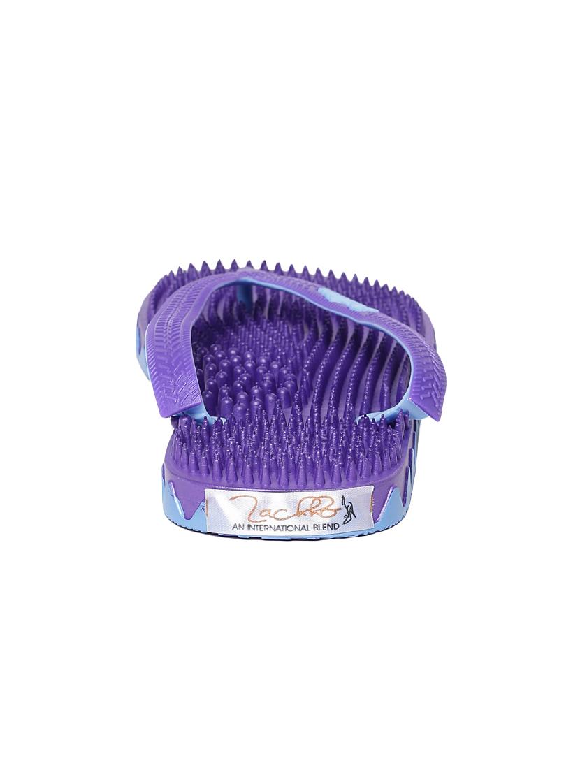 purple rubebr flip flop - 13942094 - Standard Image - 3