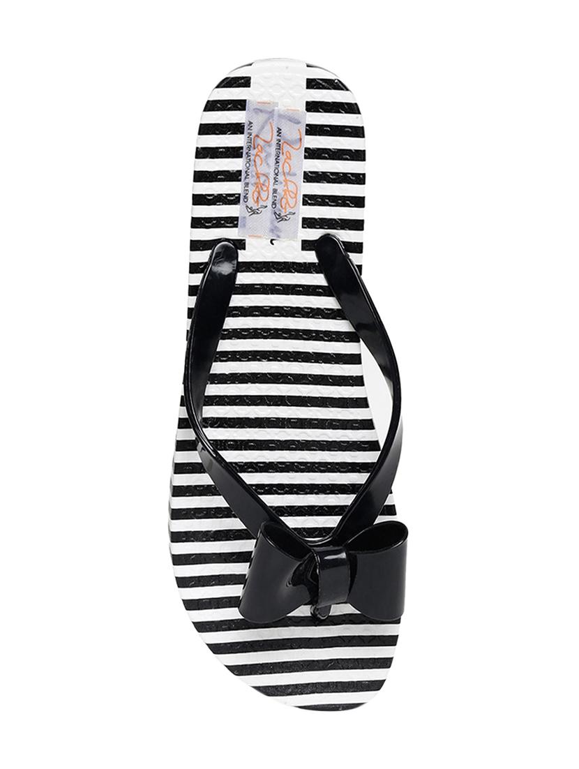 black rubber flip flop - 13942109 - Standard Image - 3