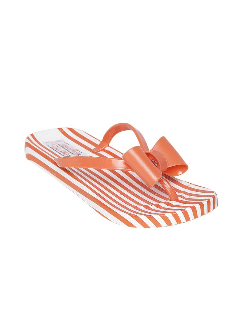 orange rubber flip flop - 13942115 - Zoom Image - 0
