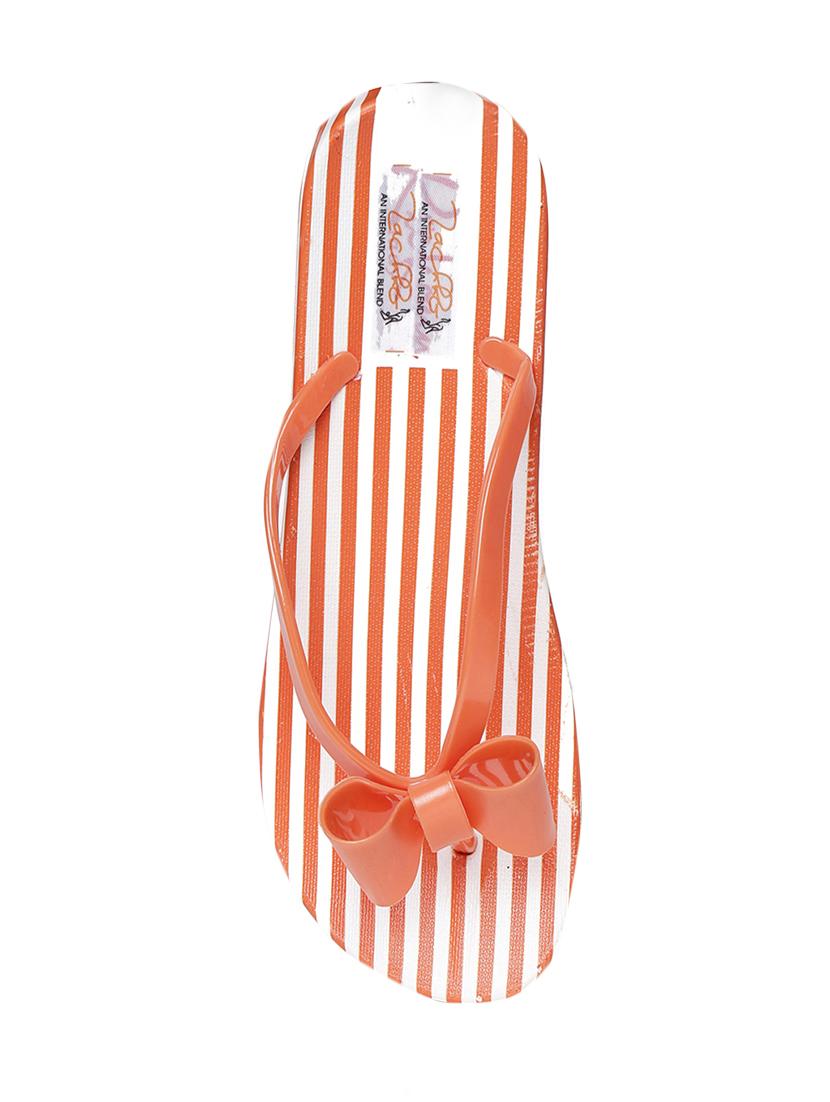 orange rubber flip flop - 13942115 - Standard Image - 3