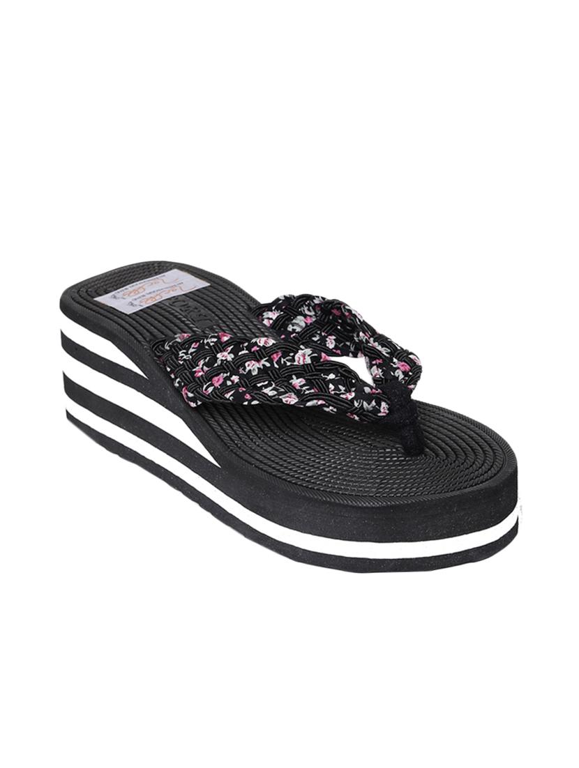 black fabric flip flop - 13942128 - Zoom Image - 0