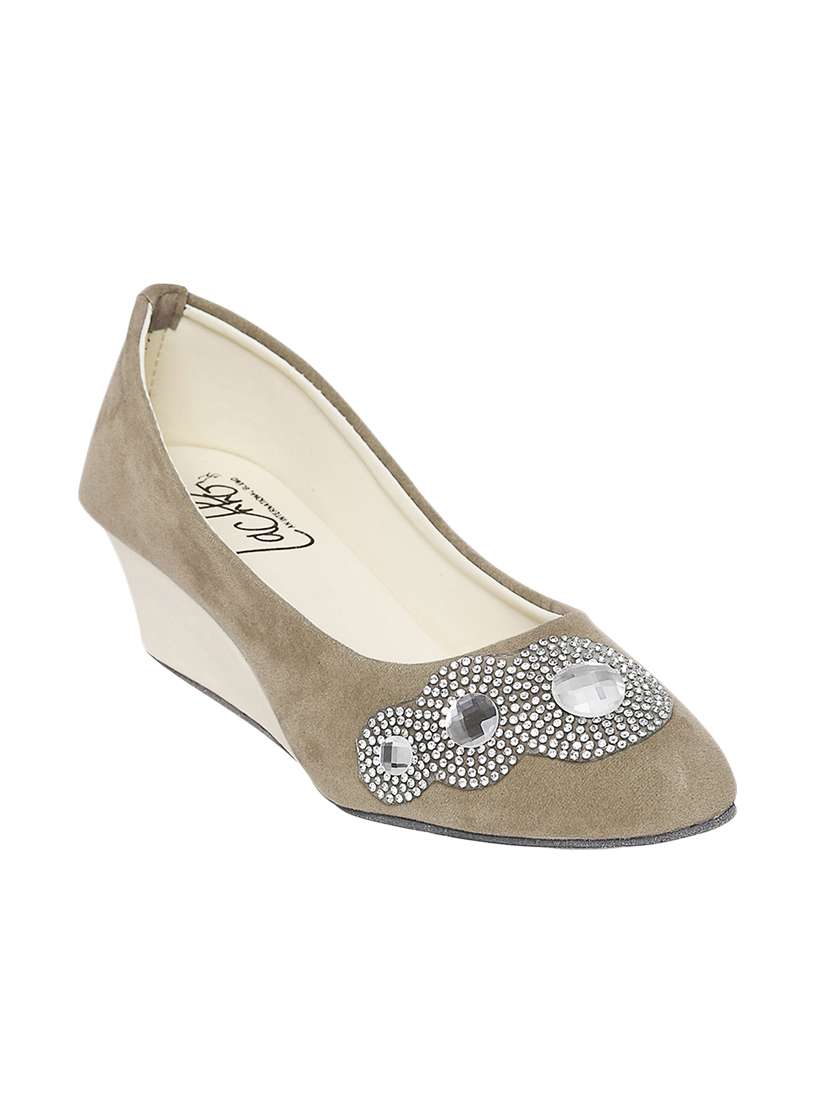 brown slip on wedge - 13942130 - Zoom Image - 0
