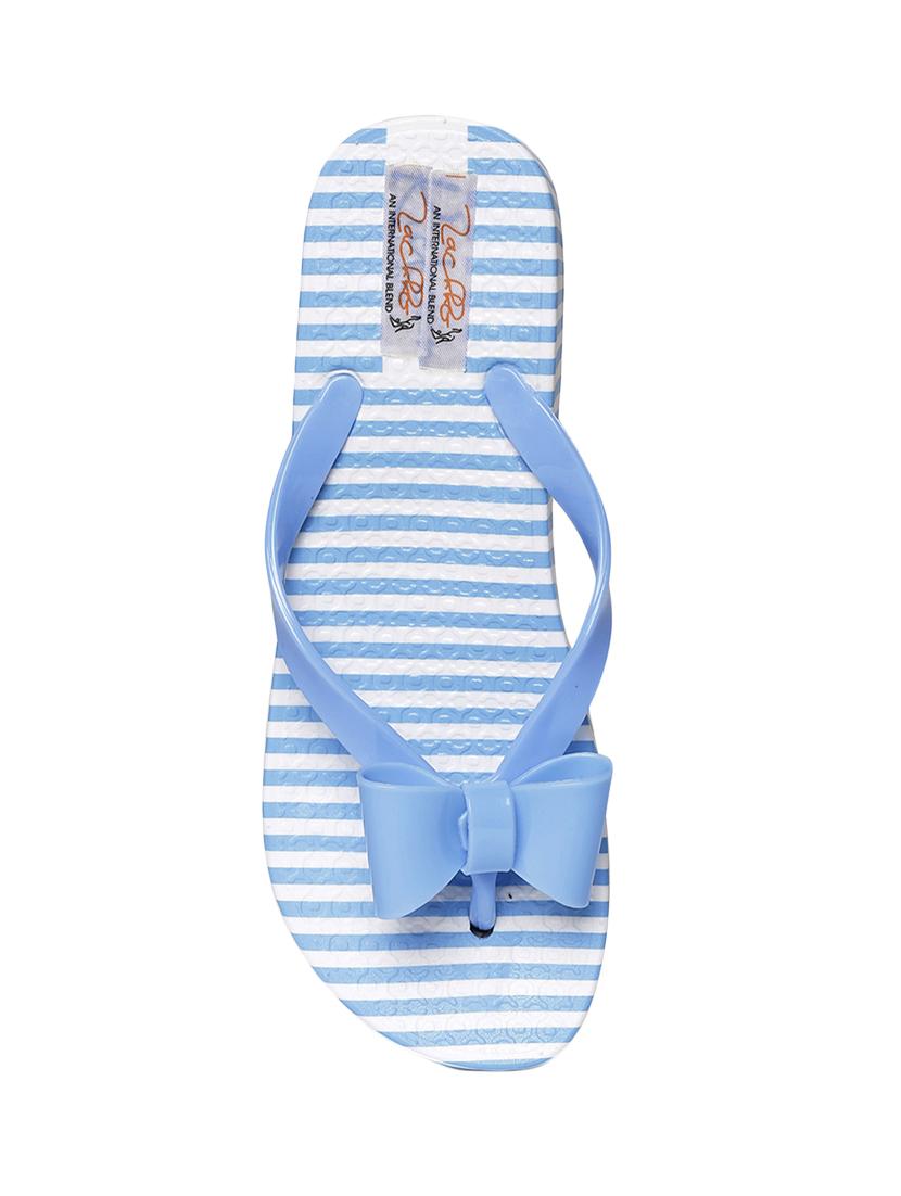 light blue rubber flip flop - 13942139 - Standard Image - 3