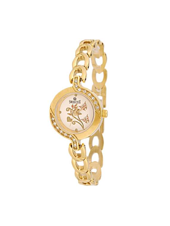 swisstyle round dial ladies anolog watch