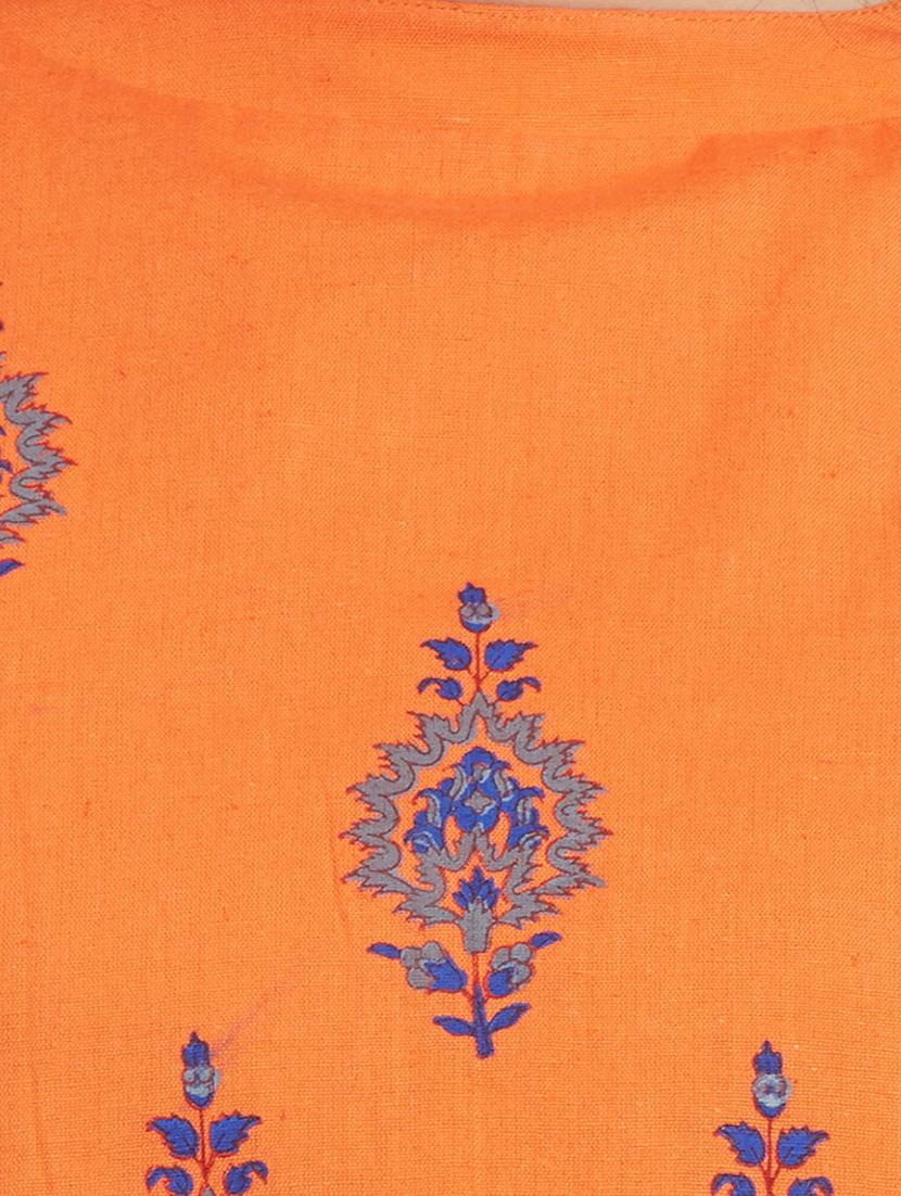 orange cotton printed jacket - 13947168 - Standard Image - 3