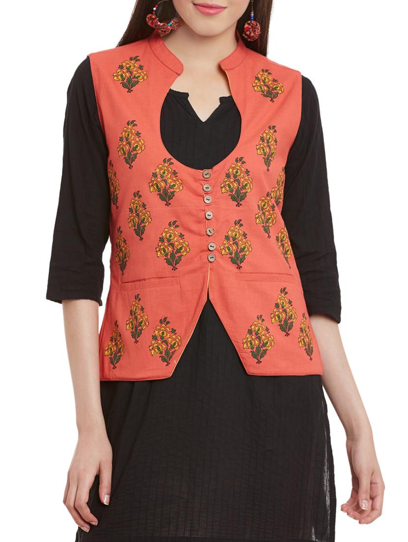 orange cotton jacket - 13947176 - Zoom Image - 0