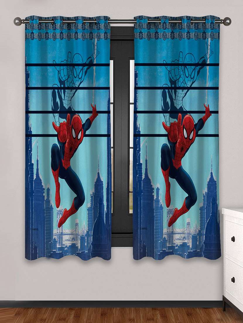 marvel avengers kids set of 2 door curtains
