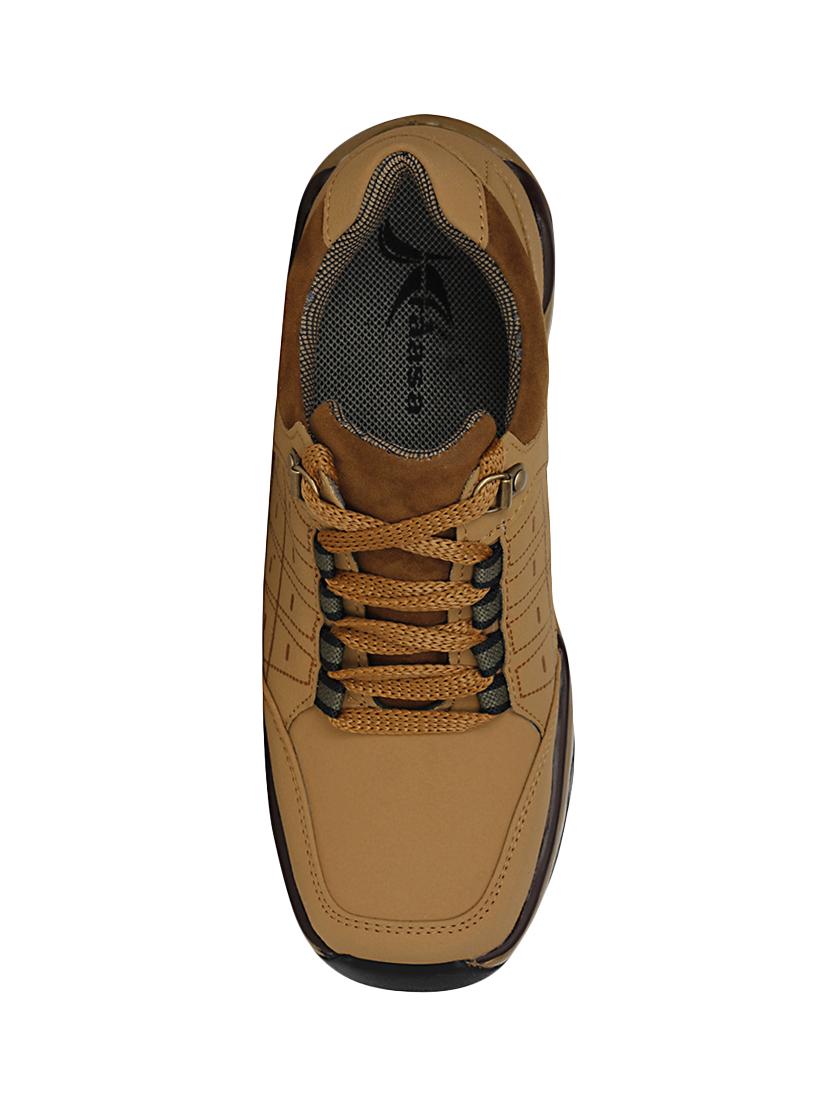 brown leatherette lace up boot - 13960090 - Standard Image - 3