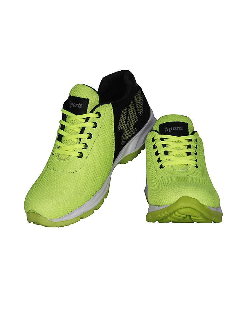 multi colored mesh lace up sport shoe - 13960095 - Standard Image - 3