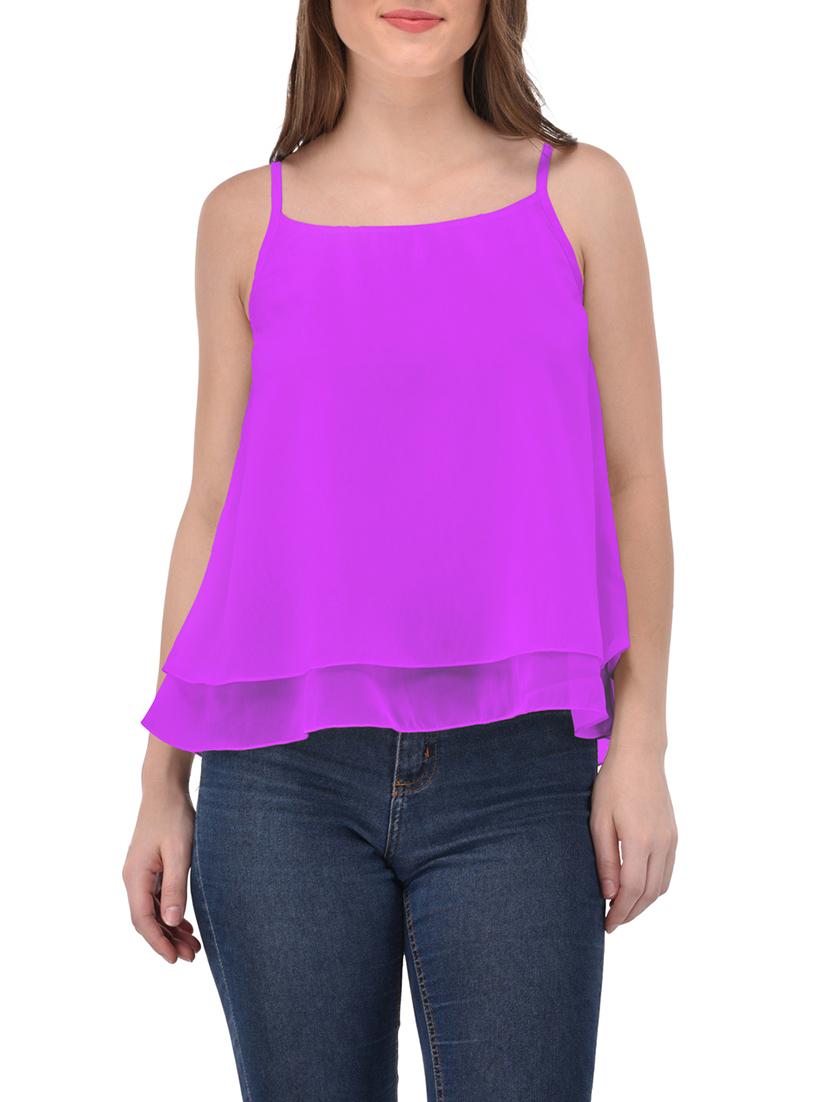 cami neck layered top - 13961933 - Zoom Image - 0