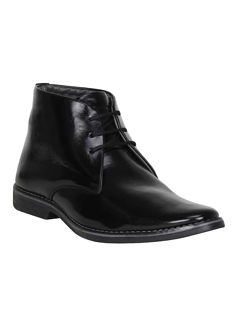 black leather low ankle boot - 13962095 - Zoom Image - 0
